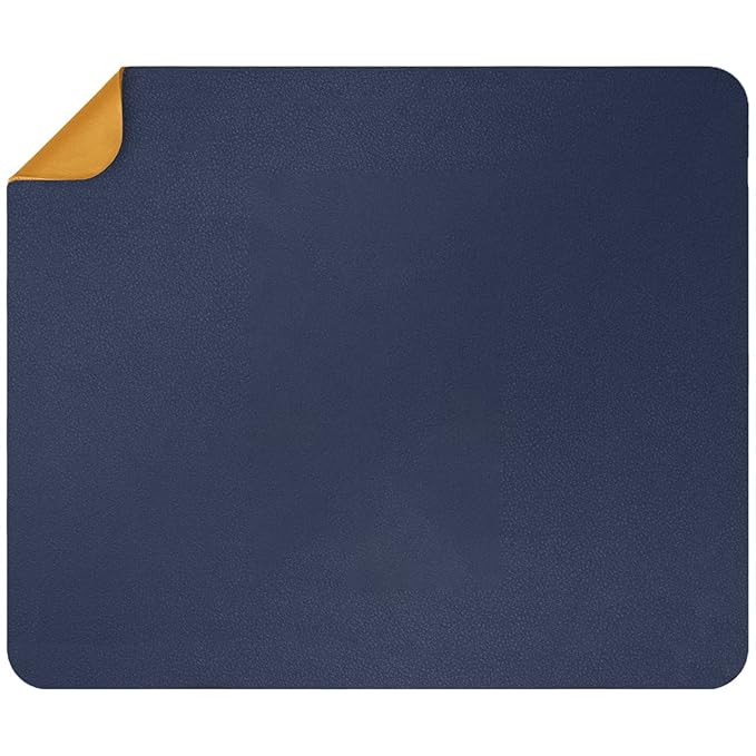 Dyazo Ergonomic PU Vegan Leather Mouse Pad