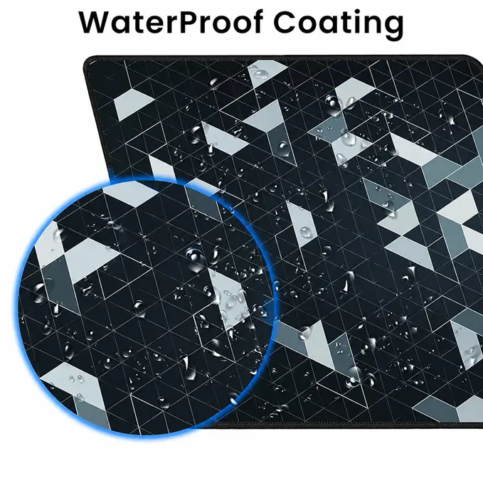 Prism Grid Mouse Pad | Premium Waterproof Mouse Pad - Image 2