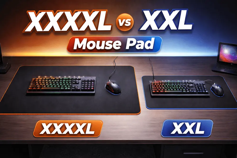 XXXXL vs XXL Mouse Pad