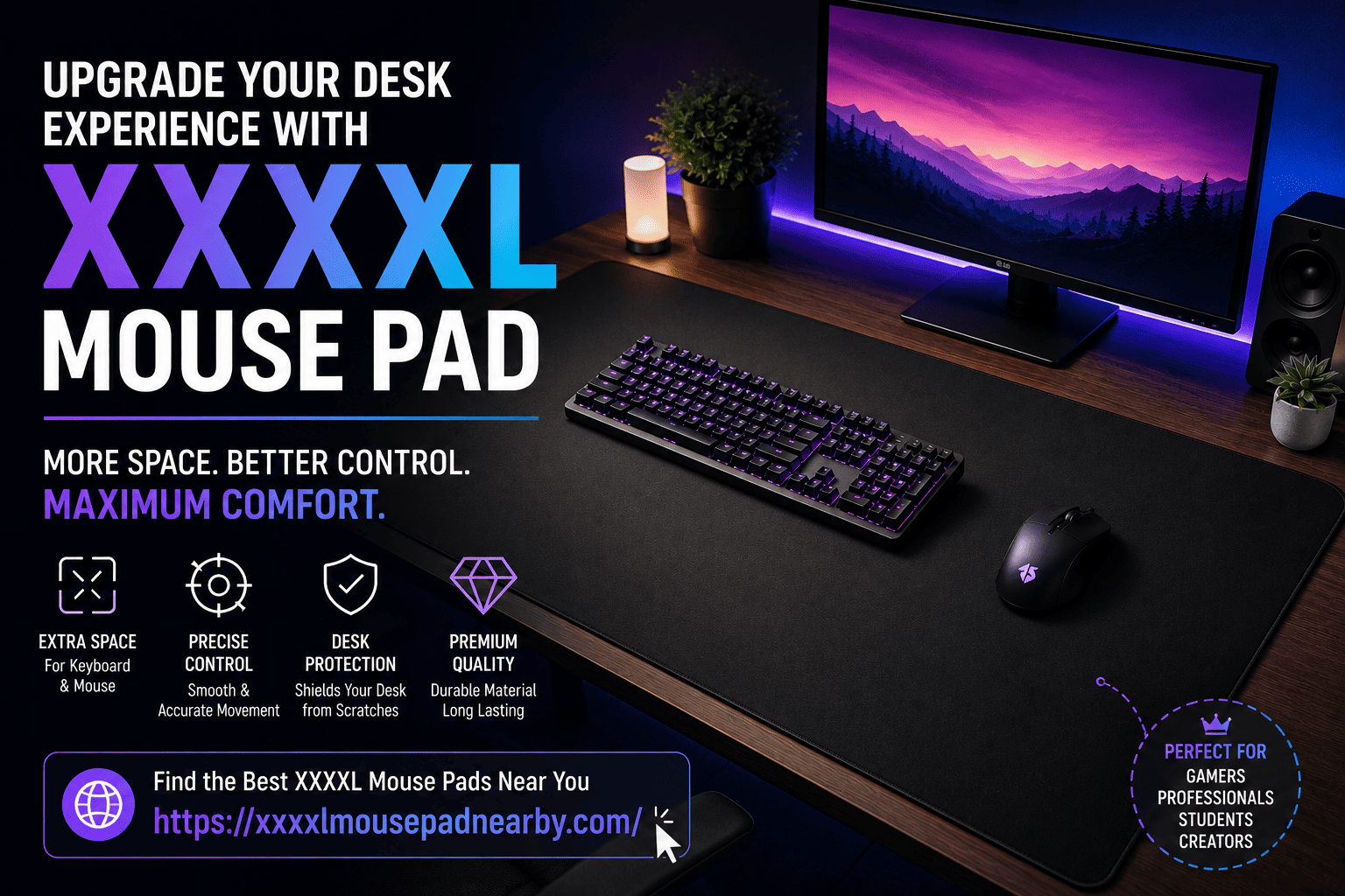 XXXXL Mouse Pad